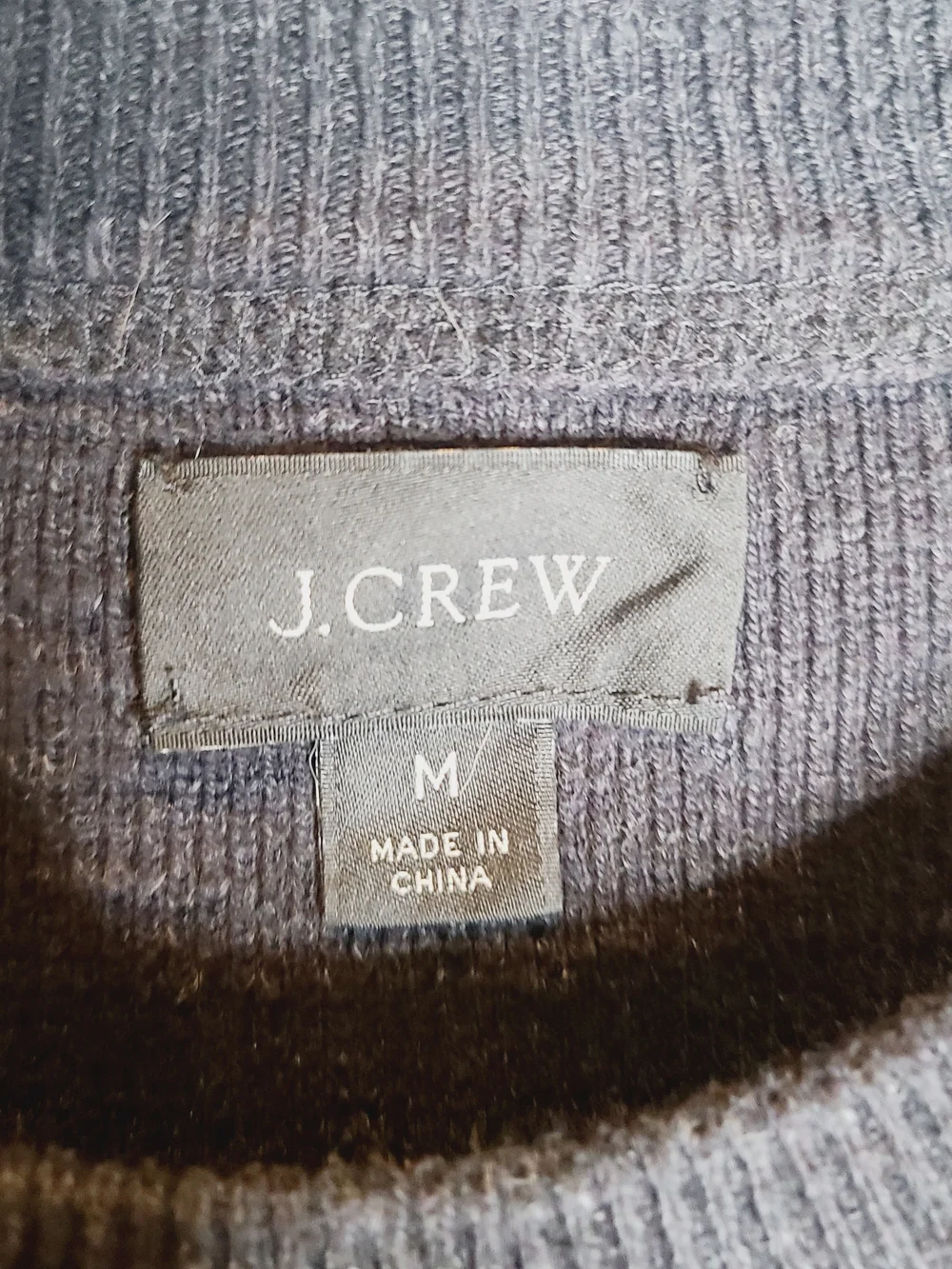J. Crew Men's Crewneck Sweater in Navy